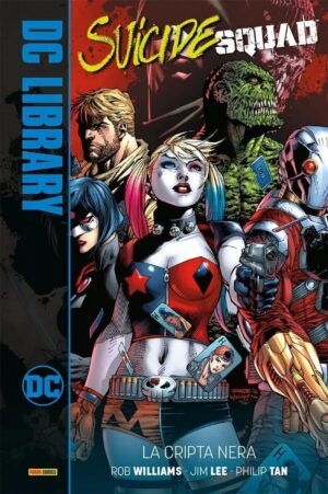 Copertina del fumetto Suicide Squad - la Cripta Nera, edizione italiana Panini Comics / DC / Marvel / Disney di Aa.Vv.