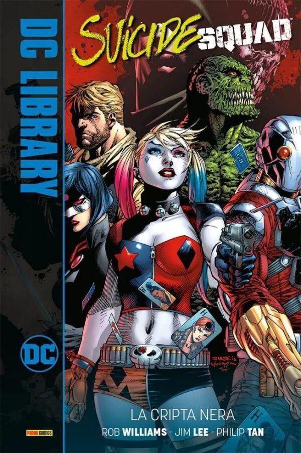 Copertina del fumetto Suicide Squad - la Cripta Nera, edizione italiana Panini Comics / DC / Marvel / Disney di Aa.Vv.