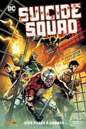 Copertina del fumetto Suicide Squad vol. 1, edizione italiana Panini Comics / DC / Marvel / Disney di Aa.Vv.