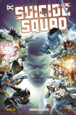 Copertina del fumetto Suicide Squad 2 - Imboscata, edizione italiana Panini Comics / DC / Marvel / Disney di Aa.Vv.