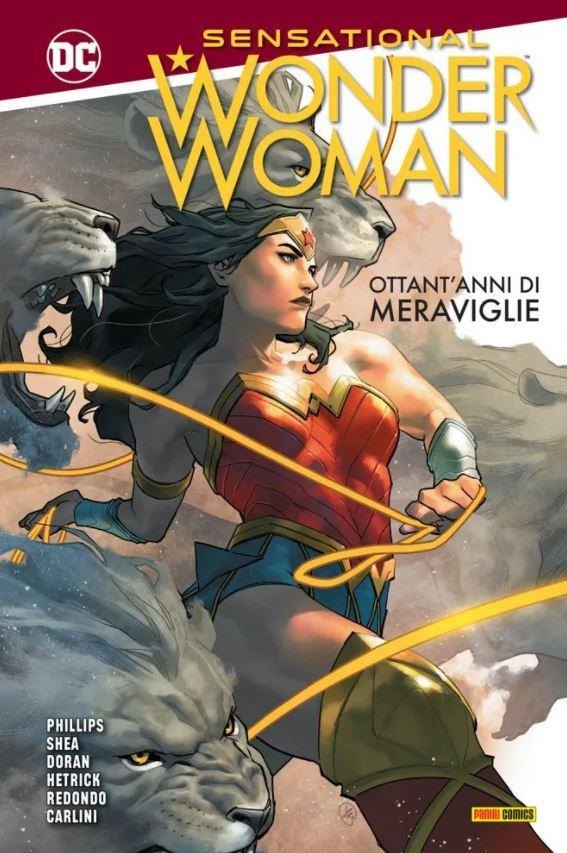 Copertina del fumetto Sensational Wonder Woman vol. 1, edizione italiana Panini Comics / DC / Marvel / Disney di Aa.Vv. Copertina del fumetto Sensational Wonder Woman vol. 1, edizione italiana Panini Comics / DC / Marvel / Disney di Aa.Vv.