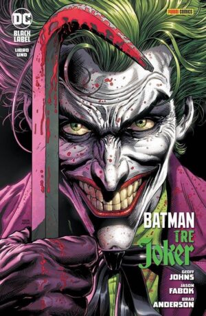 Copertina del fumetto Batman:Tre Joker vol. 1, edizione italiana Panini Comics / DC / Marvel / Disney di Aa.Vv.