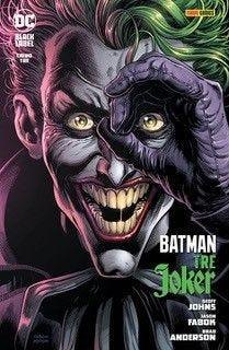 Copertina del fumetto Batman:Tre Joker vol. 3, edizione italiana Panini Comics / DC / Marvel / Disney di Geoff Johns & Jason Fabok