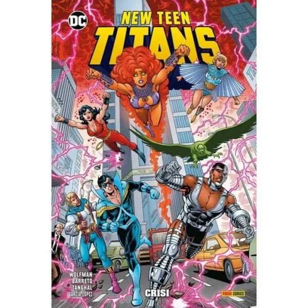 Copertina del fumetto New Teen Titans Wolfman & Perez vol. 10, edizione italiana Panini Comics / DC / Marvel / Disney di Wolfman, Tanghal & Aa.Vv. Copertina del fumetto New Teen Titans Wolfman & Perez vol. 10, edizione italiana Panini Comics / DC / Marvel / Disney di Wolfman, Tanghal & Aa.Vv.