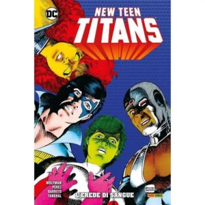 Copertina del fumetto New Teen Titans Wolfman & Perez vol. 14, edizione italiana Panini Comics / DC / Marvel / Disney di Aa.Vv.