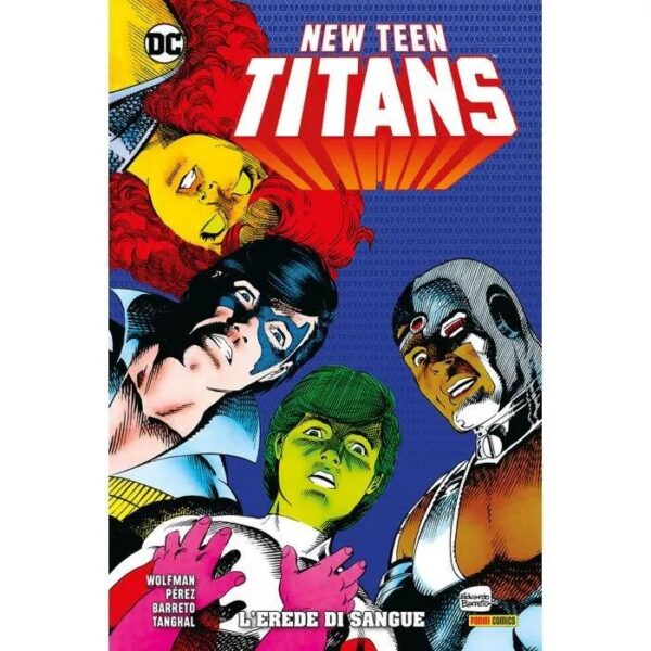 Copertina del fumetto New Teen Titans Wolfman & Perez vol. 14, edizione italiana Panini Comics / DC / Marvel / Disney di Aa.Vv. Copertina del fumetto New Teen Titans Wolfman & Perez vol. 14, edizione italiana Panini Comics / DC / Marvel / Disney di Aa.Vv.