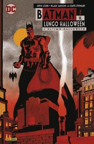 Copertina del fumetto Batman - L'ultimo Halloween vol. 2, edizione italiana Panini Comics / DC / Marvel / Disney di Klaus Janson & Jeph Loeb