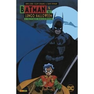 Copertina del fumetto Batman - L'ultimo Halloween vol. 4, edizione italiana Panini Comics / DC / Marvel / Disney di Mark Chiarello & Jeph Loeb