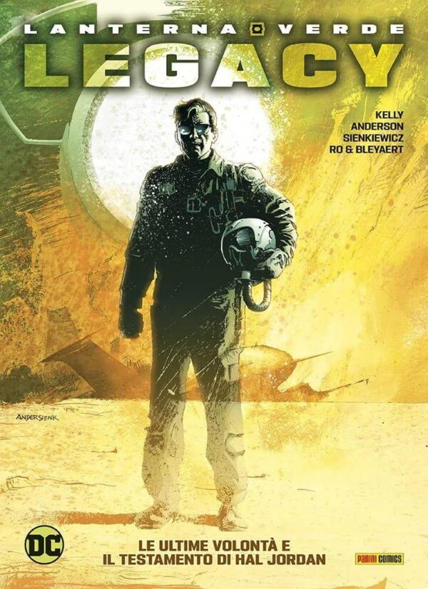 Copertina del fumetto Le Ultime Volontà di Hal Jordan, edizione italiana Panini Comics / DC / Marvel / Disney di Kelly, Anderson & Aa.Vv. Copertina del fumetto Le Ultime Volontà di Hal Jordan, edizione italiana Panini Comics / DC / Marvel / Disney di Kelly, Anderson & Aa.Vv.