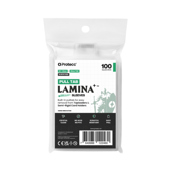 Protecc Lamina Pull Tab Sleeves buste con linguetta estraibile