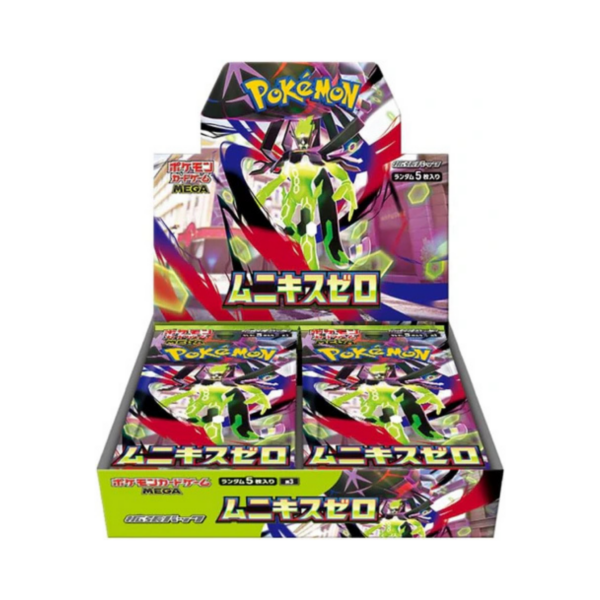 Display booster Pokémon Munikis Zero M3 versione giapponese sigillato The Pokémon Company set Mega Evolution con 30 pack