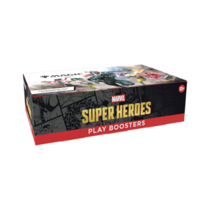 Display Play Booster Magic the Gathering Marvel Super Heroes Universes Beyond sigillato Wizards of the Coast 30 buste 14 carte