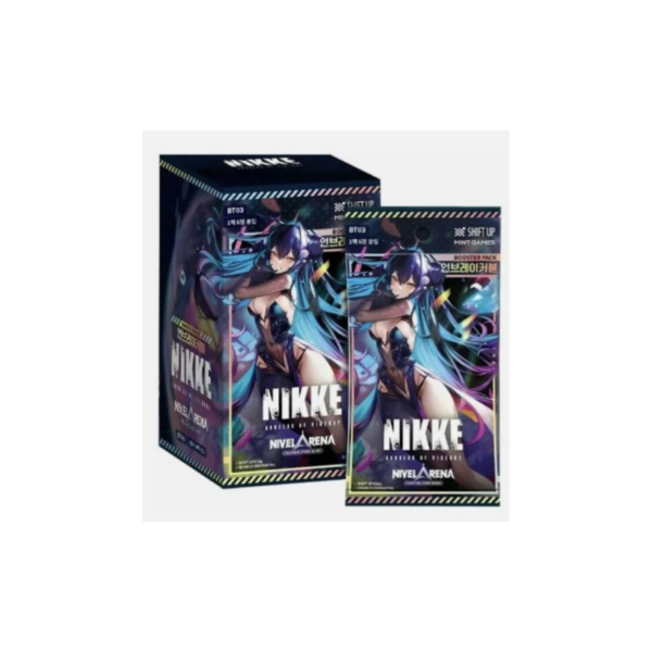 Nivel Arena Nikke Unbreakable BT03 Booster Box edizione Coreana