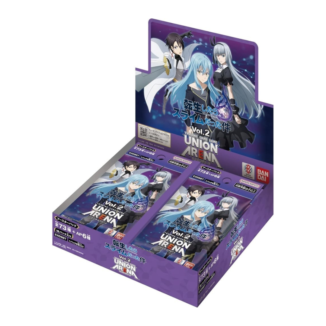 Bandai Union Arena That Time I Got Reincarnated As A Slime Vol. 2 EX09BT Booster Box - Giapponese
