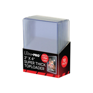Ultra Pro Toploader 3" x 4" Regular - Confezione da 25 protezioni rigide per carte TCG