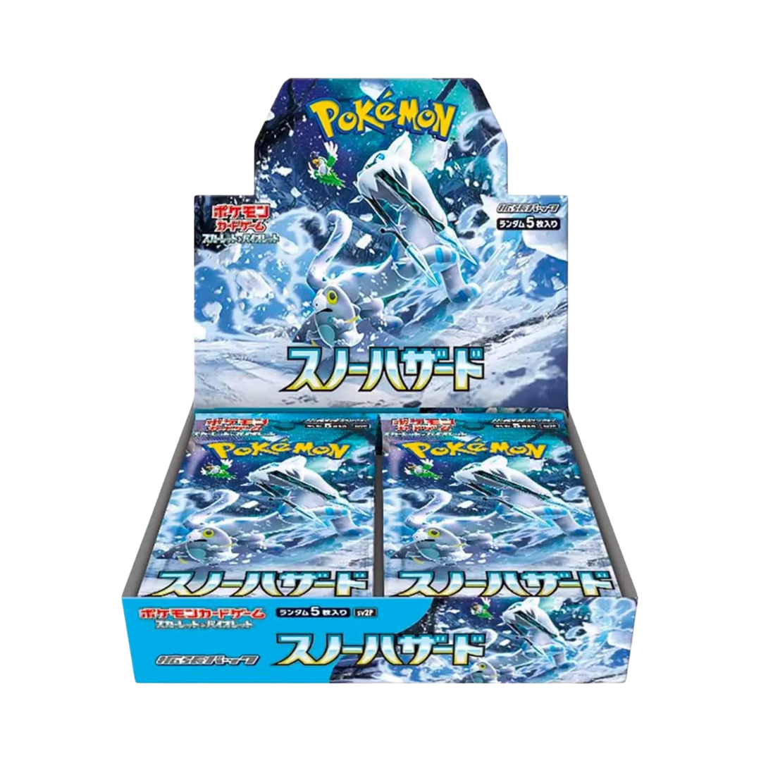 Pokemon Snow Hazard sv2P Display Box 30 Buste - Giapponese