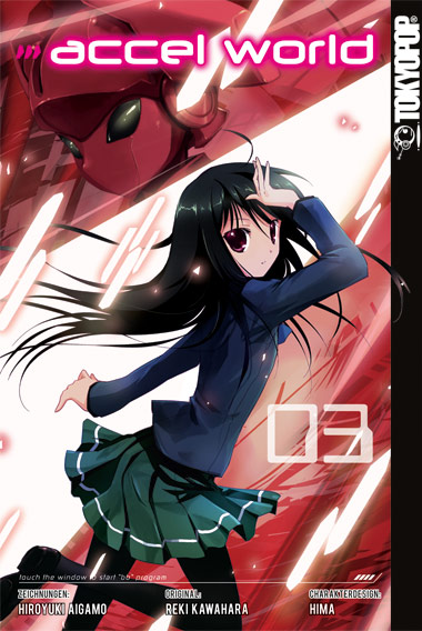 Accel World 03 – Manga auf Deutsch (TOKYOPOP)