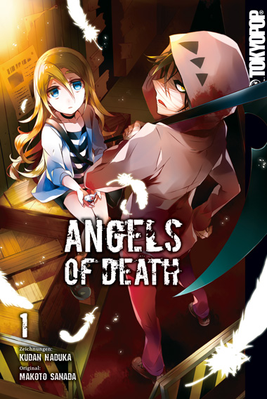 Angels of Death 01 – Manga auf Deutsch (TOKYOPOP) Angels of Death 01 – Manga auf Deutsch (TOKYOPOP)