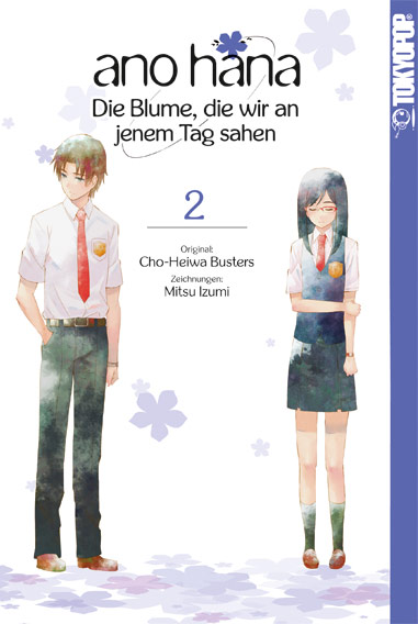 ano hana - Die Blume, die wir an jenem Tag sahen 02 – Manga auf Deutsch (TOKYOPOP)