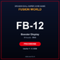 Dragon Ball Super Fusion World FB-12 Booster Display ENG - preordine