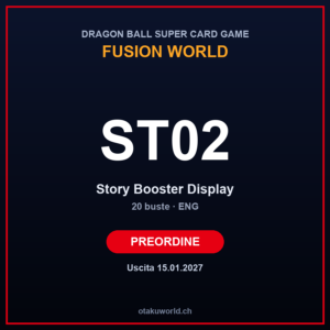 Dragon Ball Super Fusion World ST02 Story Booster Display ENG - preordine