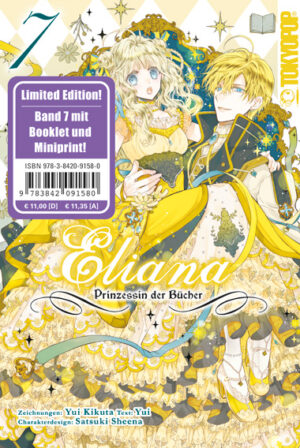 Eliana – Prinzessin der Bücher 07 – Limited Edition – Manga auf Deutsch (TOKYOPOP)