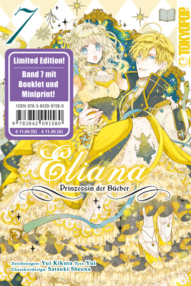 Eliana – Prinzessin der Bücher 07 – Limited Edition – Manga auf Deutsch (TOKYOPOP) Eliana – Prinzessin der Bücher 07 – Limited Edition – Manga auf Deutsch (TOKYOPOP)