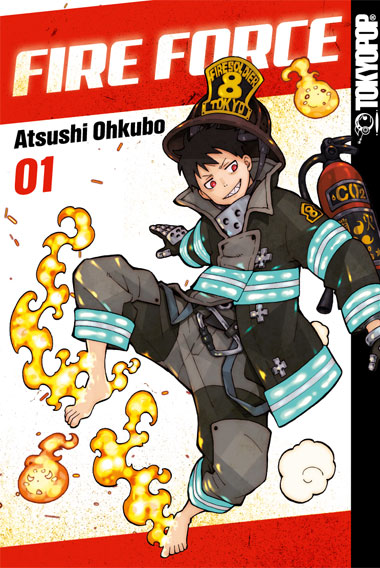Fire Force 01 – Manga auf Deutsch (TOKYOPOP)