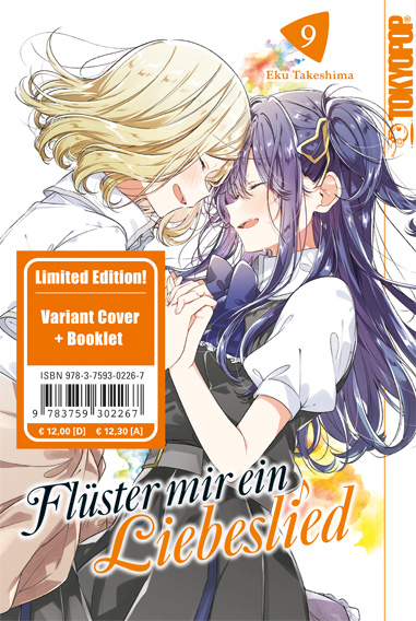 Flüster mir ein Liebeslied 09 – Limited Edition – Manga auf Deutsch (TOKYOPOP) Flüster mir ein Liebeslied 09 – Limited Edition – Manga auf Deutsch (TOKYOPOP)