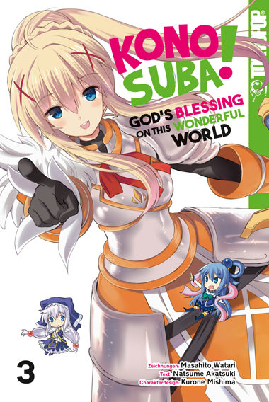 Konosuba! God’s Blessing on this Wonderful World! 03 – Manga auf Deutsch (TOKYOPOP) Konosuba! God’s Blessing on this Wonderful World! 03 – Manga auf Deutsch (TOKYOPOP)