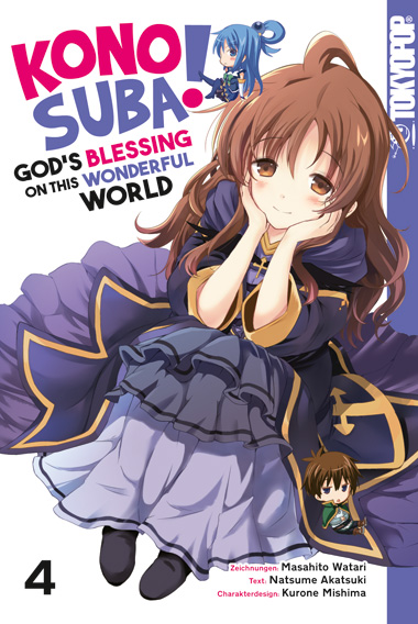 Konosuba! God’s Blessing on this Wonderful World! 04 – Manga auf Deutsch (TOKYOPOP)