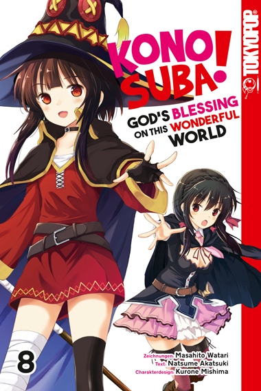 Konosuba! God’s Blessing on this Wonderful World! 08 – Manga auf Deutsch (TOKYOPOP)