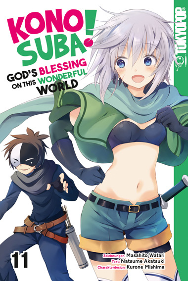 Konosuba! God’s Blessing on this Wonderful World! 11 – Manga auf Deutsch (TOKYOPOP) Konosuba! God’s Blessing on this Wonderful World! 11 – Manga auf Deutsch (TOKYOPOP)
