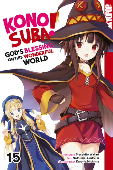 Konosuba! God’s Blessing on this Wonderful World! 15 – Manga auf Deutsch (TOKYOPOP) Konosuba! God’s Blessing on this Wonderful World! 15 – Manga auf Deutsch (TOKYOPOP)