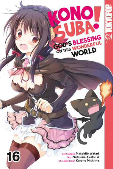 Konosuba! God’s Blessing on this Wonderful World! 16 – Manga auf Deutsch (TOKYOPOP) Konosuba! God’s Blessing on this Wonderful World! 16 – Manga auf Deutsch (TOKYOPOP)