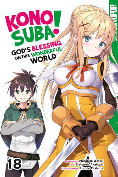 Konosuba! God’s Blessing on this Wonderful World! 18 – Manga auf Deutsch (TOKYOPOP) Konosuba! God’s Blessing on this Wonderful World! 18 – Manga auf Deutsch (TOKYOPOP)
