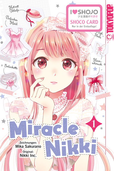 Miracle Nikki 01 – Manga auf Deutsch (TOKYOPOP)