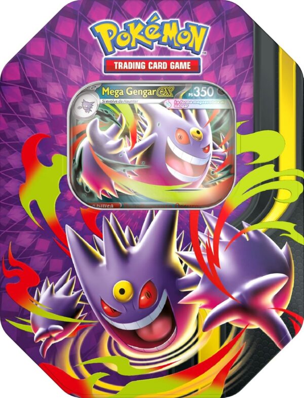 Pokémon Scatola da Collezione Mega Chiarodiluna - Mega Gengar-ex (ITA) - confezione fronte Pokémon Scatola da Collezione Mega Chiarodiluna - Mega Gengar-ex (ITA) - confezione fronte