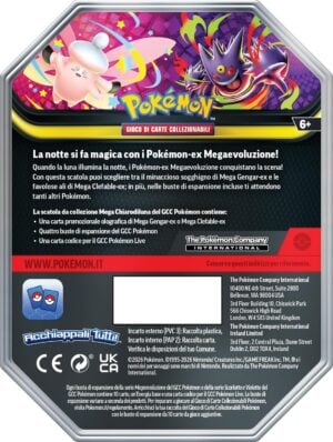 Pokémon Scatola da Collezione Mega Chiarodiluna - Mega Gengar-ex - vista della confezione