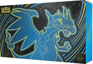 Pokémon Collezione Ultra Premium Mega Charizard X-ex - vista laterale della confezione