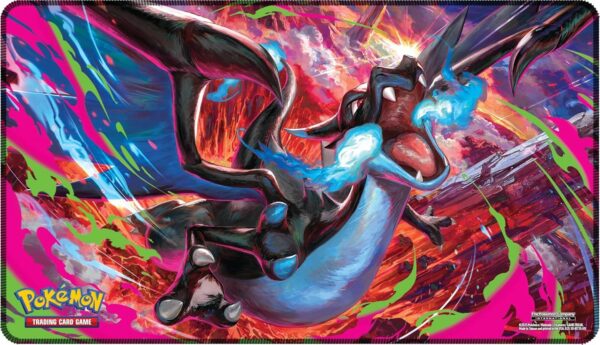 Tappetino da gioco Mega Charizard X-ex - accessorio della Collezione Ultra Premium