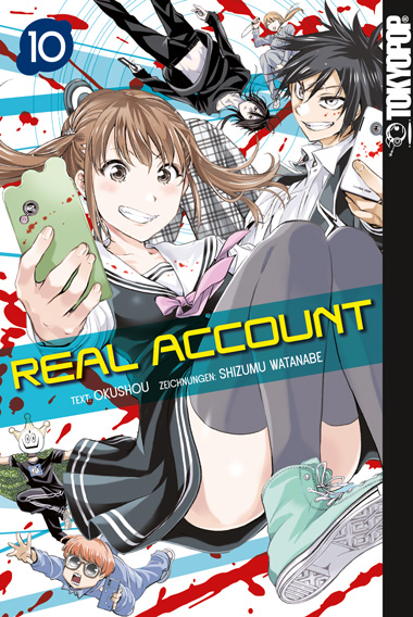 Real Account 10 – Manga auf Deutsch (TOKYOPOP)