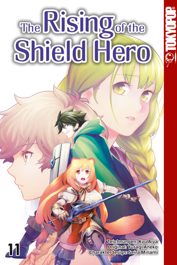 The Rising of the Shield Hero 11 – Manga auf Deutsch (TOKYOPOP) The Rising of the Shield Hero 11 – Manga auf Deutsch (TOKYOPOP)