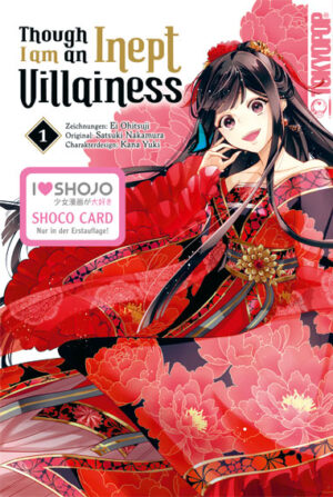 Though I am an Inept Villainess 01 – Manga auf Deutsch (TOKYOPOP)