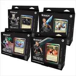 Magic: The Gathering Final Fantasy Commander Deck 100 carte – Italian