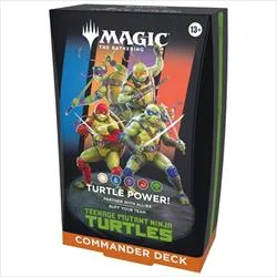 Magic: The Gathering Tartarughe Ninja (TMNT) Commander Deck – English