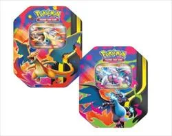 Pokémon GCC Tin da Collezione Mega Charizard con quattro buste
