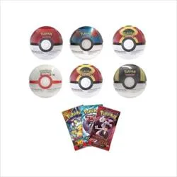Pokémon GCC Poké Ball Tin Reprint 2026 in latta a forma di Poké Ball