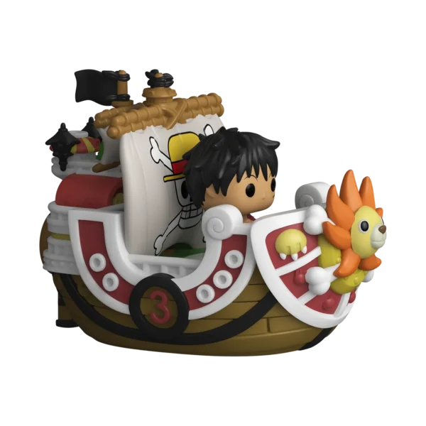 Funko Bitty Pop! Rides One Piece: mini-nave Thousand Sunny con la figure in miniatura di Monkey D. Luffy