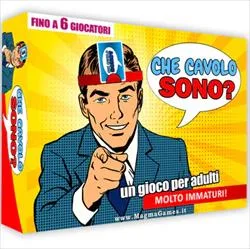 01552game0009 Che Cavolo Sono? Gioco di carte per feste in cui indovini la tua carta